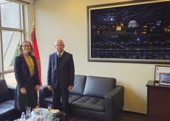 Visite à l’IRES de S.E.Madame Berit BASSE, Ambassadeur du Danemark à Rabat